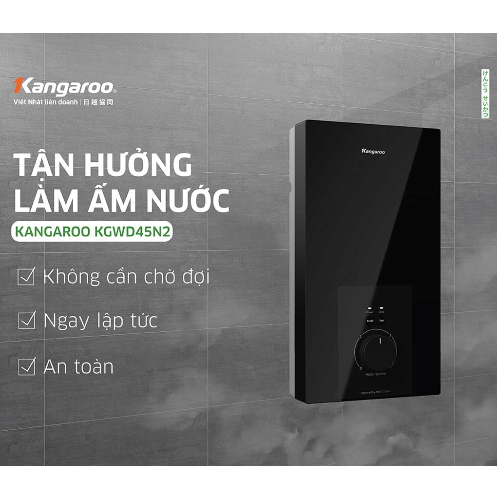 Máy Nước Nóng Trực Tiếp Kangaroo KGWD45N2 7