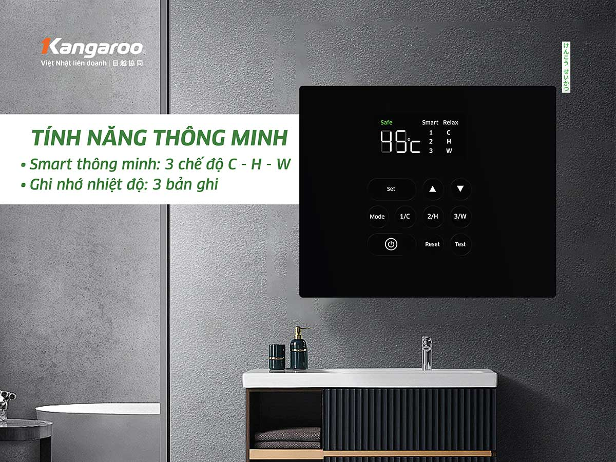 Máy Nước Nóng Trực Tiếp Kangaroo KGWD45N1 10