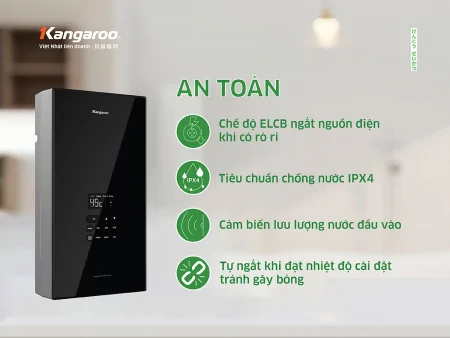 Máy Nước Nóng Trực Tiếp Kangaroo KGWD45P1 14