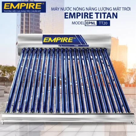 Máy Nước Nóng Năng Lượng Mặt Trời Empire Titan EPNL-TT-2020 200 Lít 5