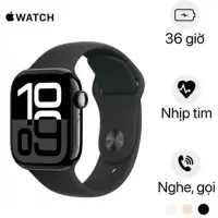 Apple Watch Series 10 46mm (GPS) Viền Nhôm Dây Cao Su Size S/M