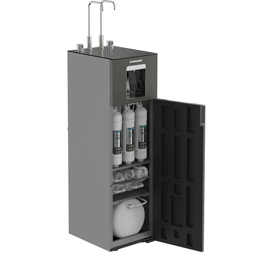 Máy Lọc Nước RO Nóng Nguội Lạnh Hydrogen Sunhouse UltraX SHA76658SH 11 Lõi 3
