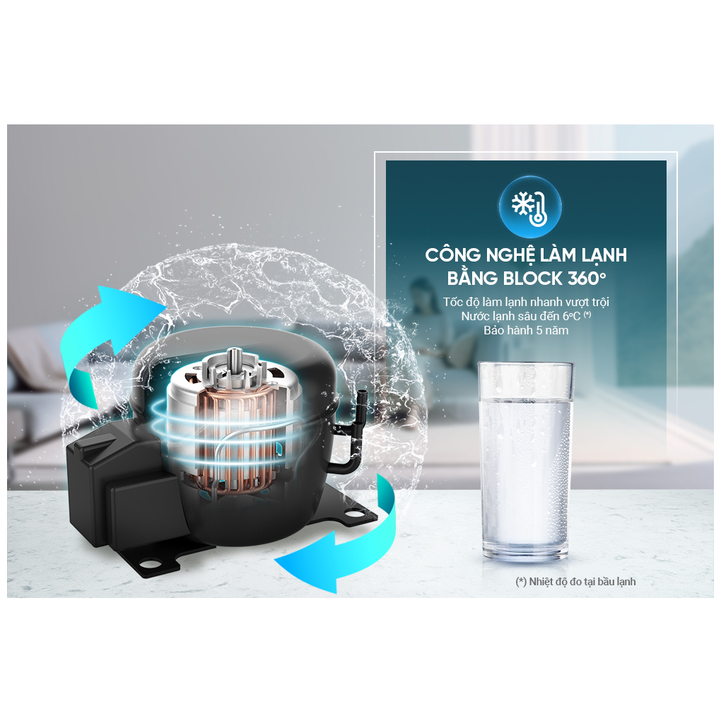 Máy Lọc Nước RO Nóng Nguội Lạnh Hydrogen Sunhouse UltraX SHA76668SH 11 Lõi 12