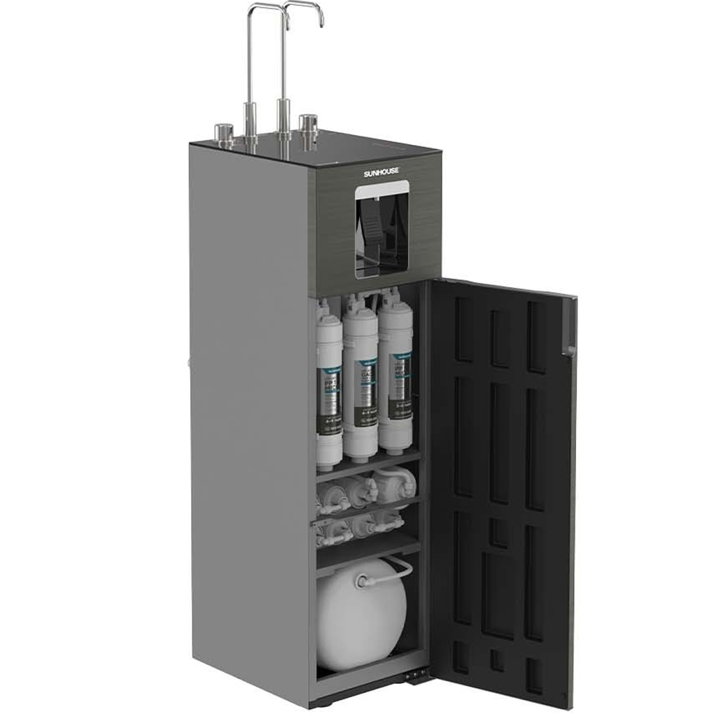 Máy Lọc Nước RO Nóng Nguội Lạnh Hydrogen Sunhouse UltraX SHA76668SH 11 Lõi 3