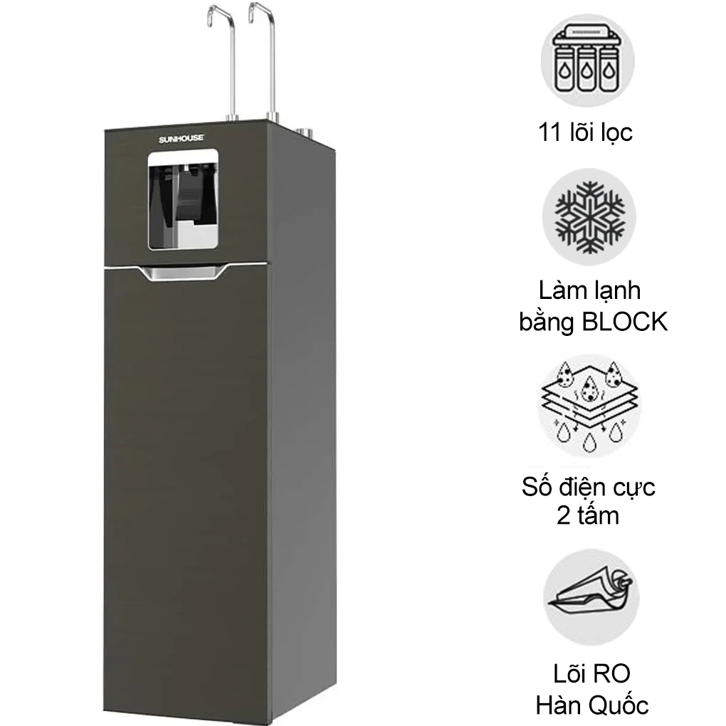 M&aacute;y Lọc Nước RO UltraX Ion Kiềm SHA76668SH 11 L&otilde;i