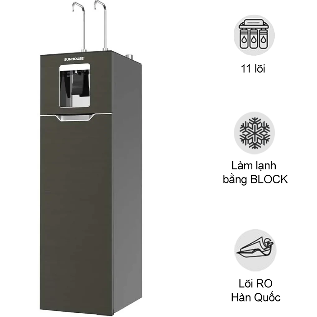 M&aacute;y Lọc Nước RO N&oacute;ng Nguội Lạnh Hydrogen 11 L&otilde;i UltraX SHA76688SH