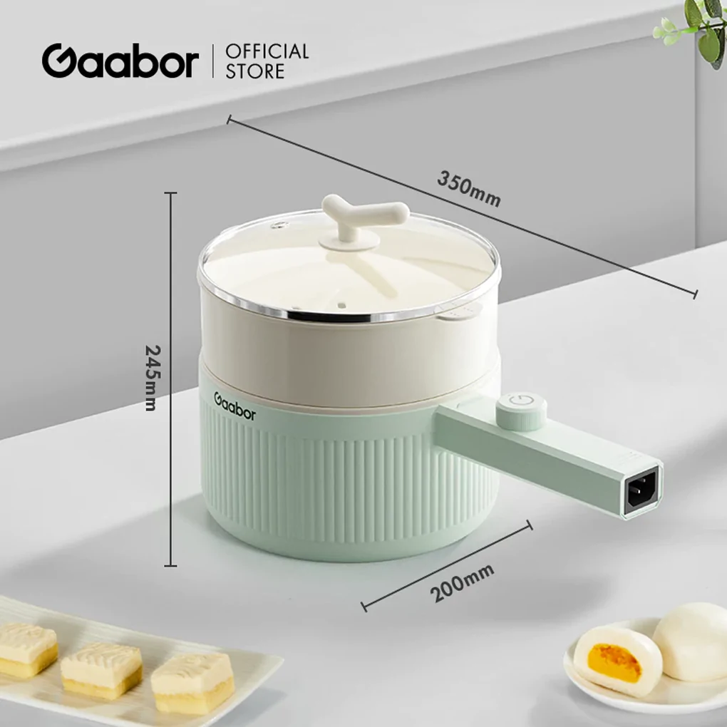 Nồi Điện Đa Năng Gaabor EC-20M01A 2.0 Lít 8