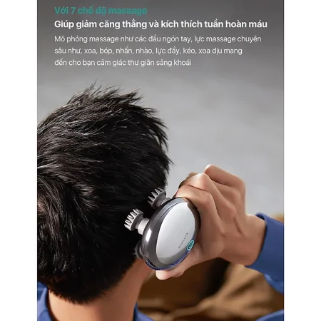 Máy Massage Đầu Mini Philips PPM1301 Xám 4