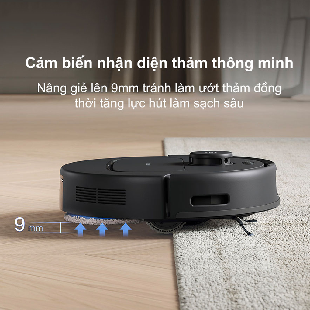 Robot Hút Bụi Lau Nhà Ecovacs Deebot N30 Pro Omni Đen 10