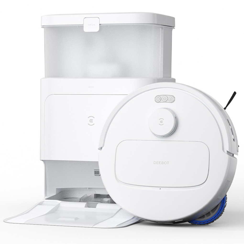 Robot Hút Bụi Lau Nhà Ecovacs Deebot N30 Pro Omni Trắng 0