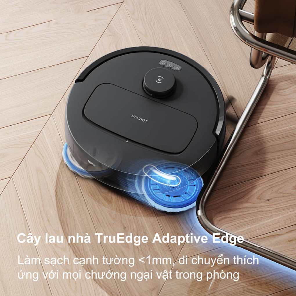 Robot Hút Bụi Lau Nhà Ecovacs Deebot N30 Pro Omni Trắng 8