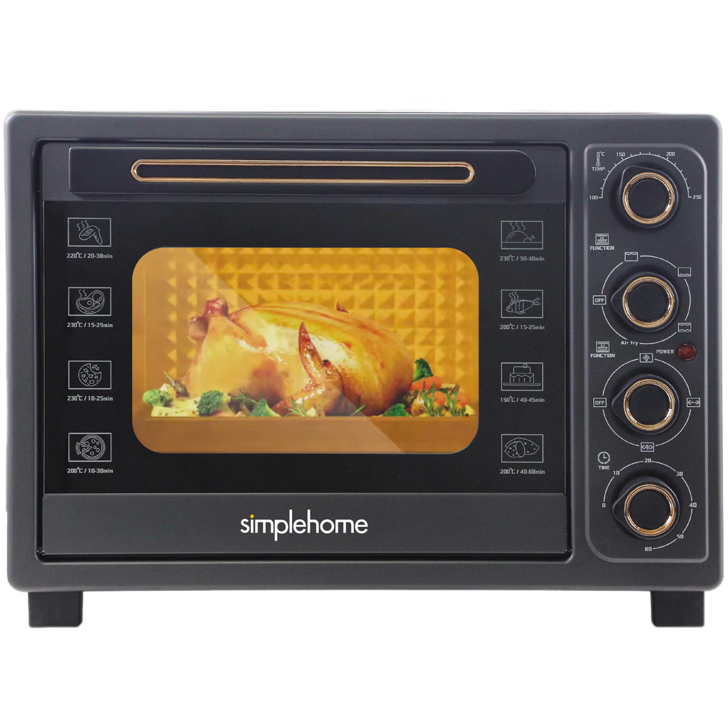 Lò Chiên Không Dầu Kết Hợp Nướng Simplehome TOV-38G 38 Lít 0