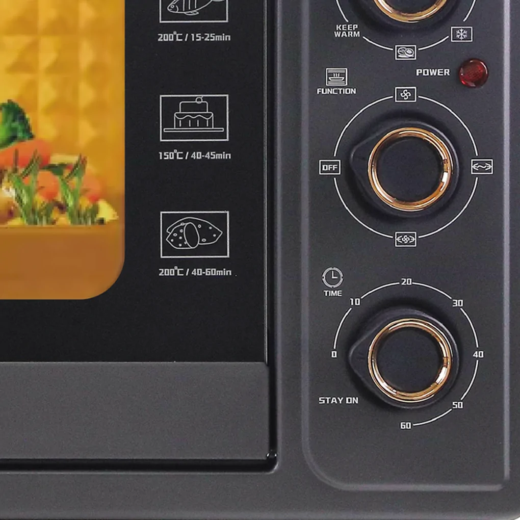 Lò Chiên Không Dầu Kết Hợp Nướng Simplehome TOV-48G 48 Lít 2