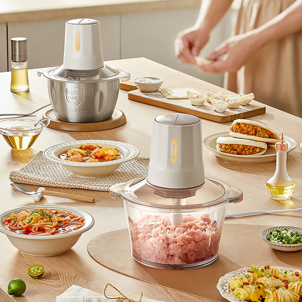 Máy Xay Thịt Bear QSJ-E03B2 2.0 Lít 4