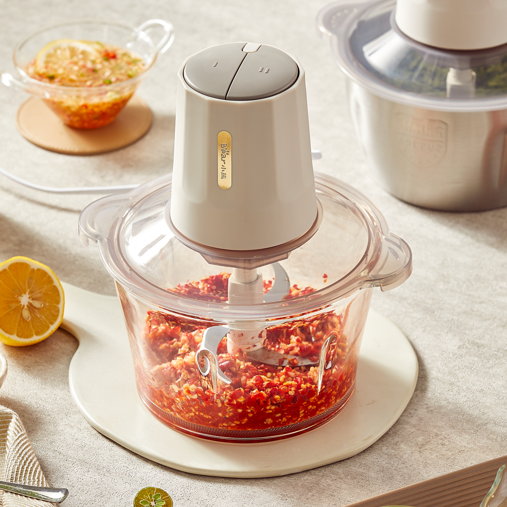 Máy Xay Thịt Bear QSJ-E03B2 2.0 Lít 7