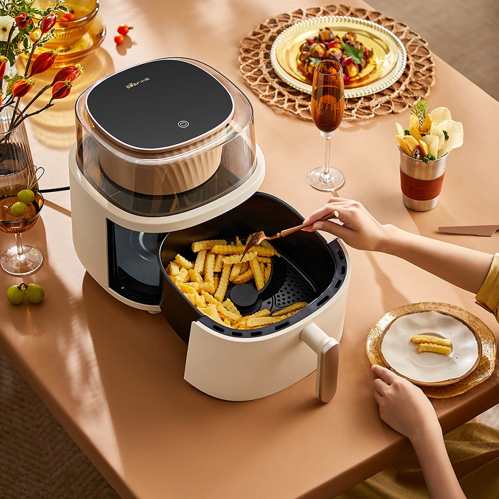 Nồi Chiên Không Dầu Bear QZG-F15G1 6.0 Lít 9