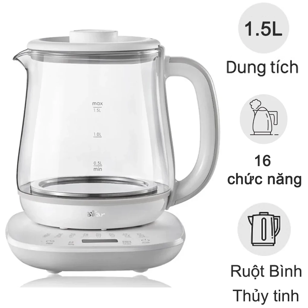 Bình Đun Đa Năng YSH-D15V7 1.5 Lít