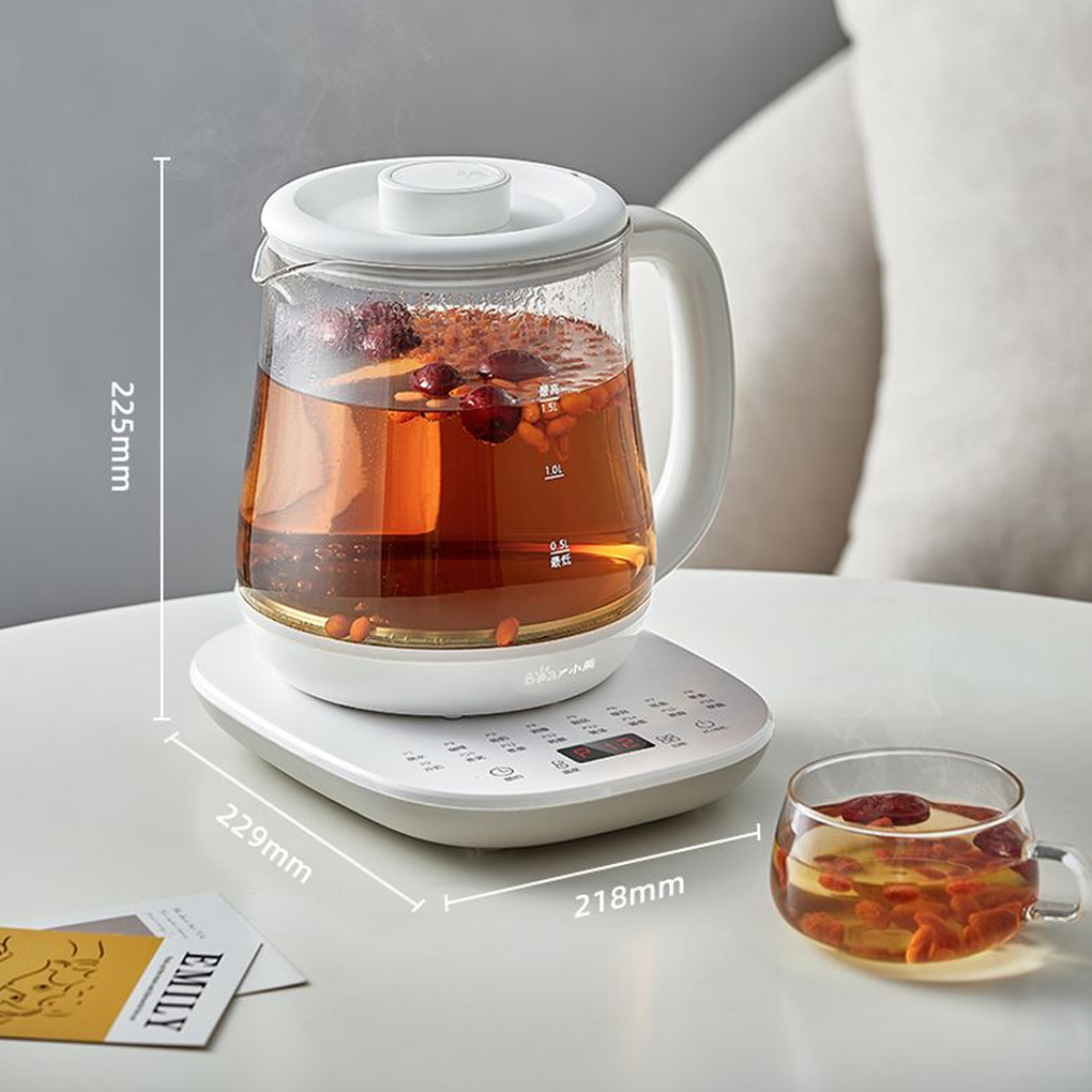 Bình Đun Đa Năng Bear YSH-D15V7 1.5 Lít 10