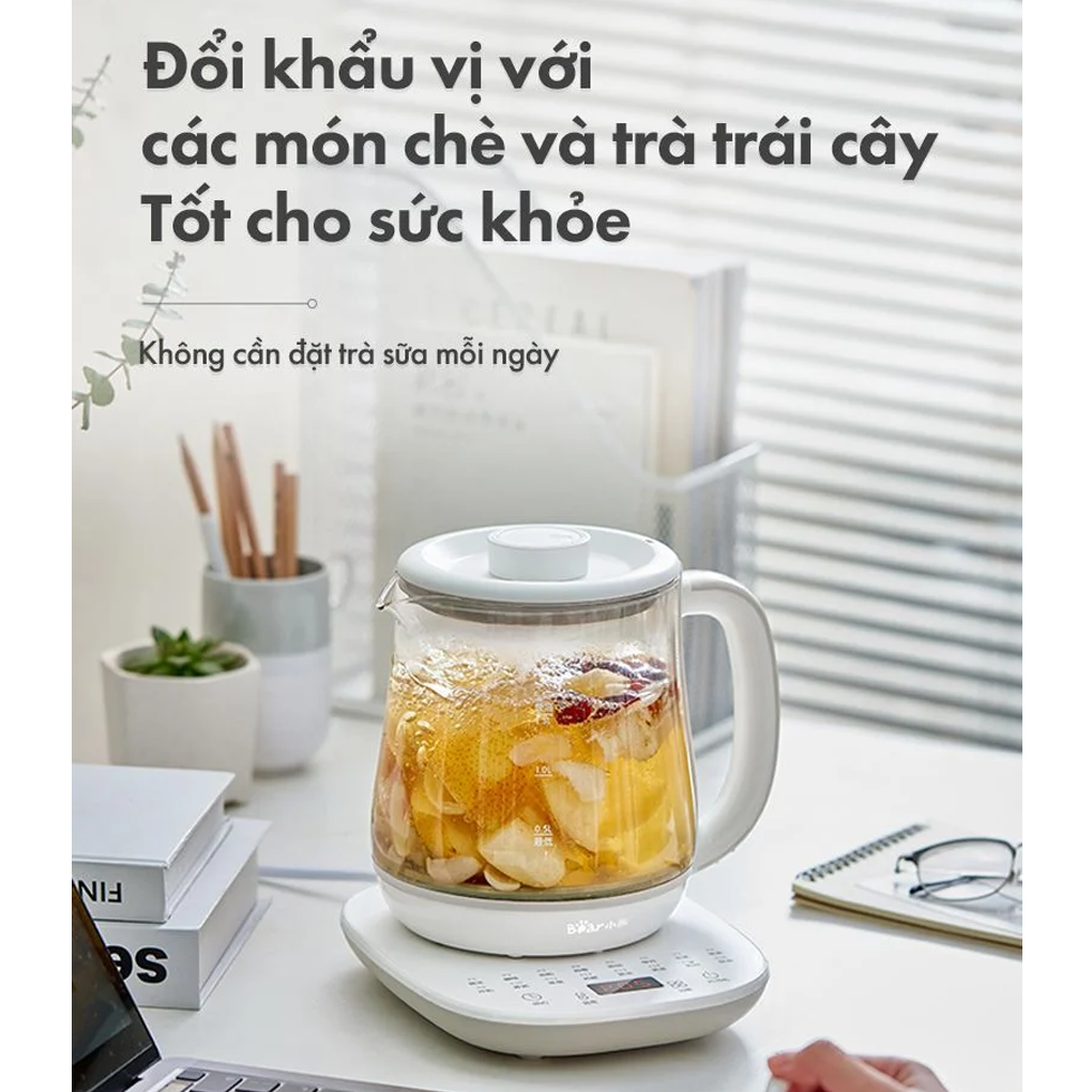 Bình Đun Đa Năng Bear YSH-D15V7 1.5 Lít 9