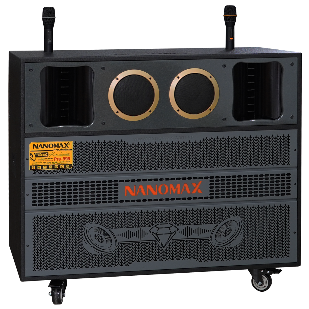 Loa Kéo Tủ Bình Nanomax Pro-999 3200W 1