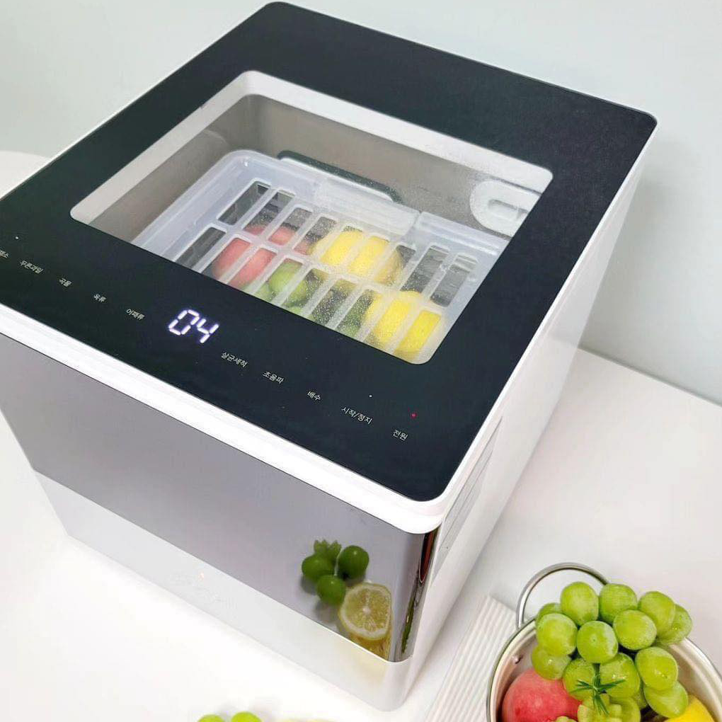 Máy Rửa Rau Quả - Giảm Thuốc Trừ Sâu Hurom UC-B01FWH Diệt Khuẩn, Virus 99,9% 11