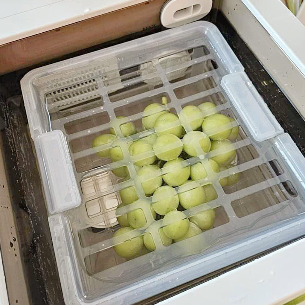 Máy Rửa Rau Quả - Giảm Thuốc Trừ Sâu Hurom UC-B01FWH Diệt Khuẩn, Virus 99,9% 7