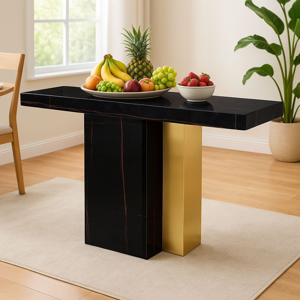 Bàn console cẩm thạch Belfast DT-243 SY9390-1 1.2M 0