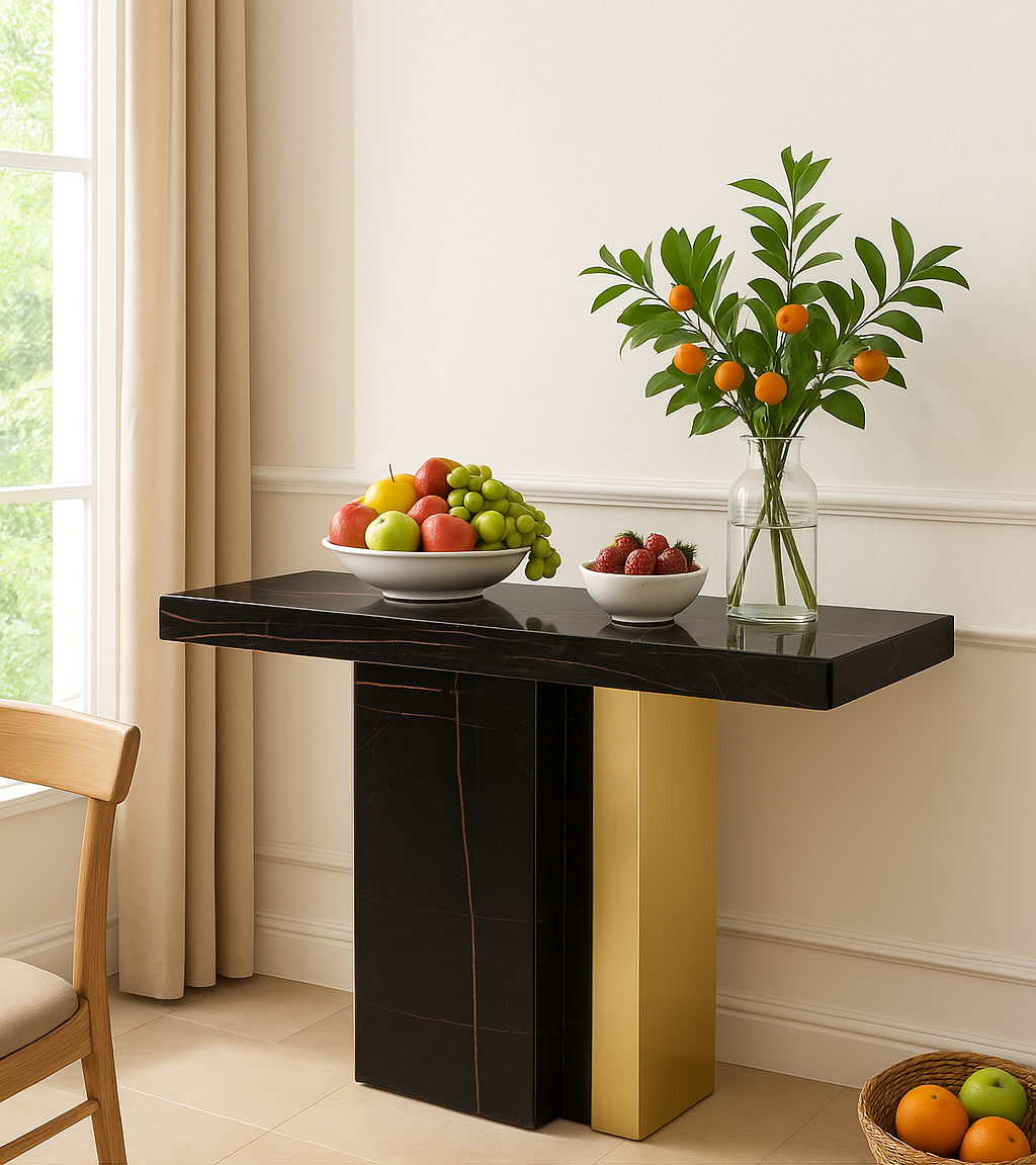 Bàn console cẩm thạch Belfast DT-243 SY9390-1 1.2M 1