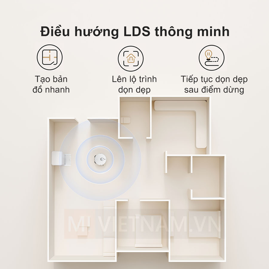 Robot Hút Bụi Lau Nhà Xiaomi Vacuum X20 Pro 13