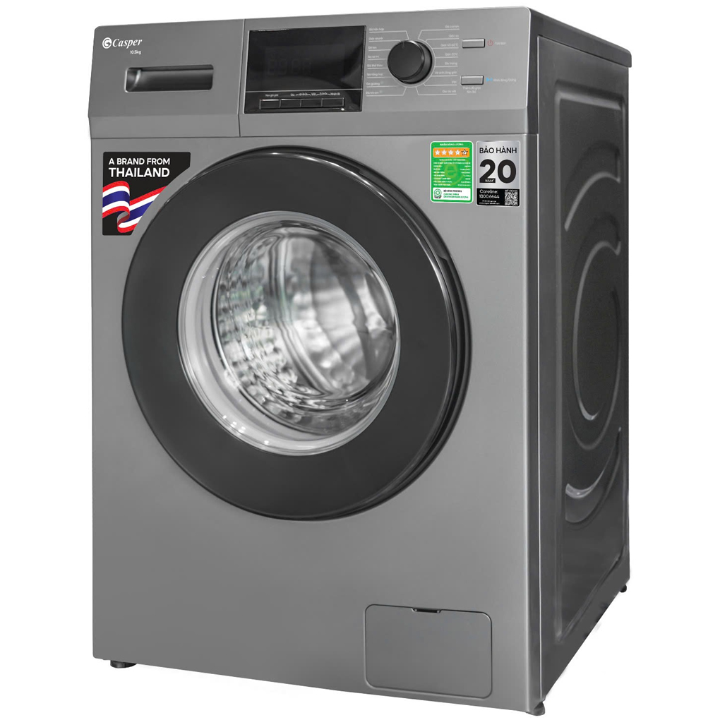 Máy Giặt Casper Inverter 10.5 Kg WF-105VG5 0