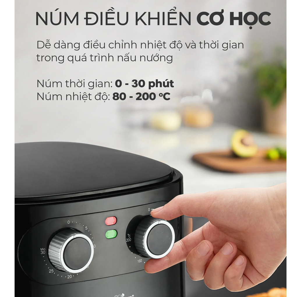Nồi Chiên Không Dầu Magic Eco AC-126 6.0 Lít 11