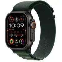 Apple Watch Ultra 2 GPS Cellular 49mm viền Titanium đen dây Alpine, L