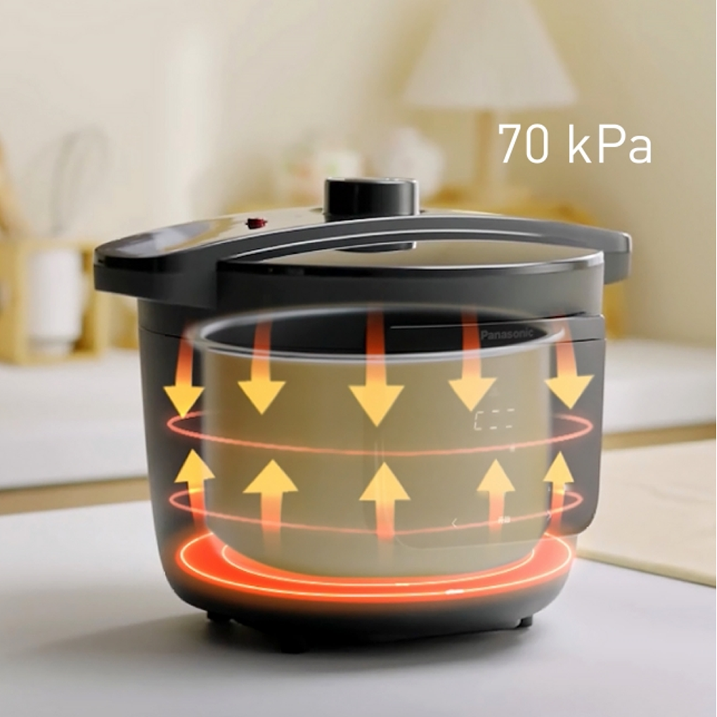 Nồi Áp Suất Panasonic NF-PC400KRA 4.0 Lít 5
