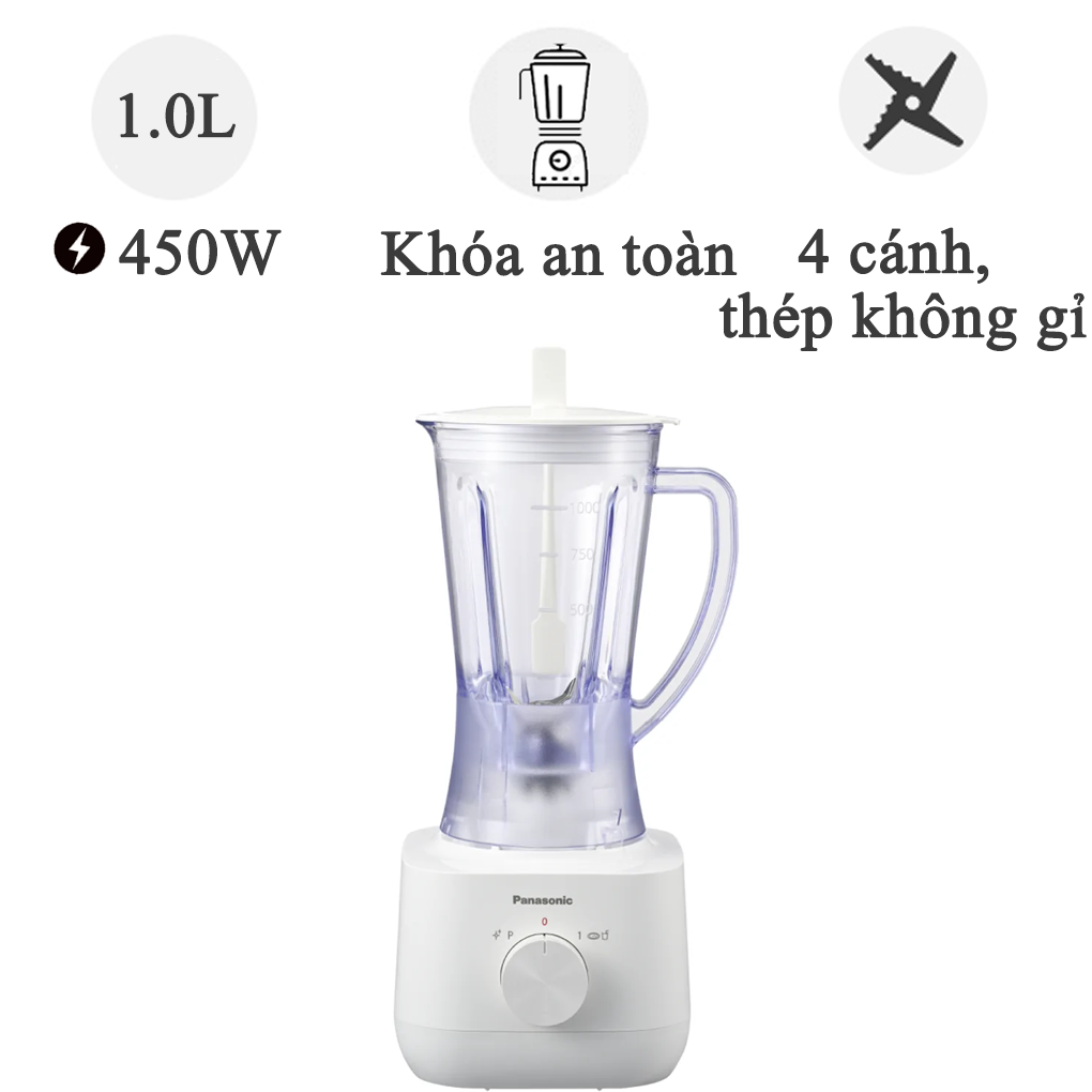 Máy Xay Sinh Tố MX-EP3101WRA 1.0 Lít