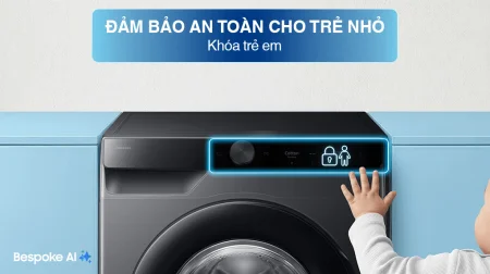 Máy Giặt Samsung AI EcoBubble Inverter 12 kg WW12CG604DLBSV