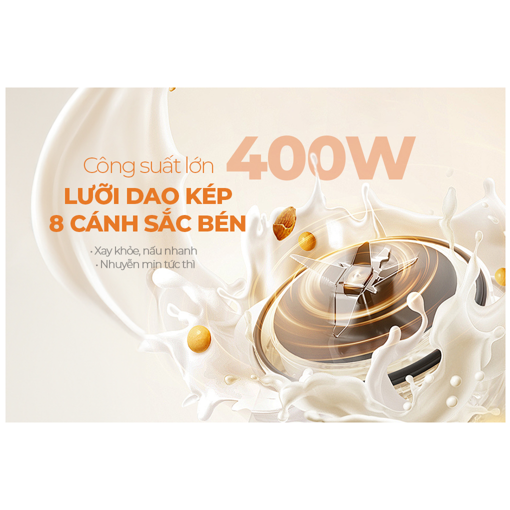 Máy Làm Sữa Hạt Đa Năng Sunhouse SHD5261 1.0 Lít 5