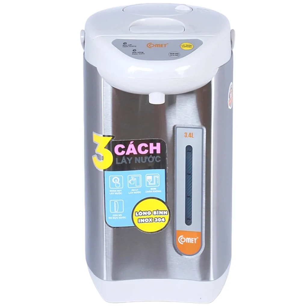 Bình Thủy Điện Comet CM3217 3.4 Lít 0