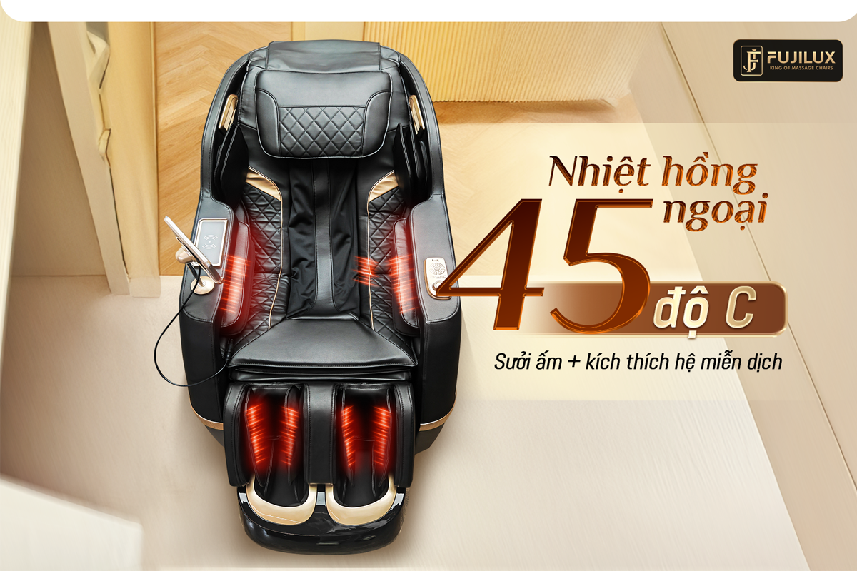 Ghế Massage Fuji Luxury JP-8000 - Nhật Bản 7