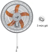 Quạt Treo AsiaVina Turbo One VY617790 - Xám