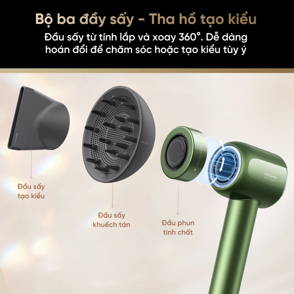 Máy Sấy Tóc Dreame AHD10 Hair Glory Master 12