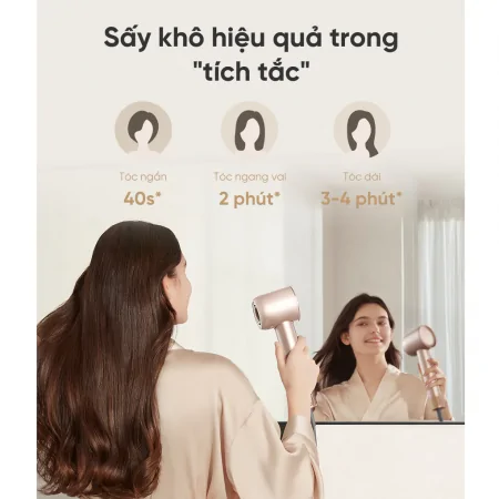 Máy Sấy Tóc Dreame AHD6A Hair Glory Pro Màu Hồng 7