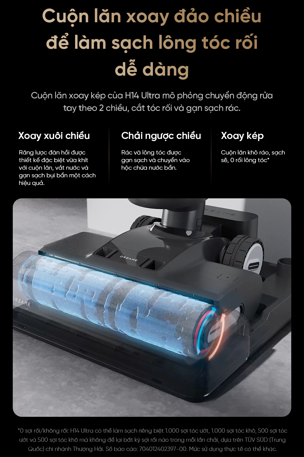 Máy Lau Sàn Hút Bụi Thông Minh Dreame H14 Ultra 8