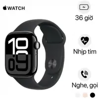 Apple Watch Series 10 46mm (GPS) Viền Nhôm Dây Cao Su M/L