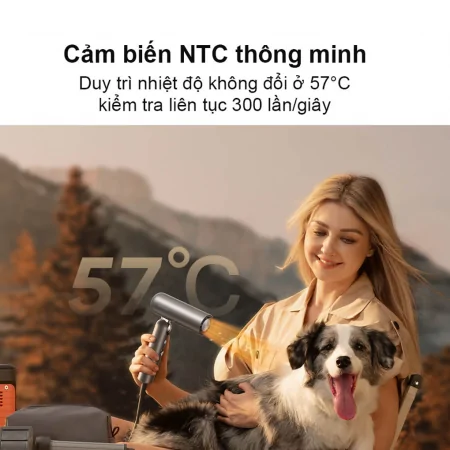 Máy Sấy Tóc Dreame AHD51 Hair Pocket Màu Xám 12