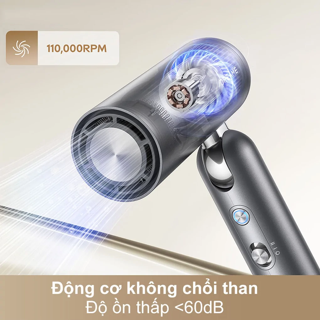 Máy Sấy Tóc Dreame AHD51 Hair Pocket Màu Xám 14