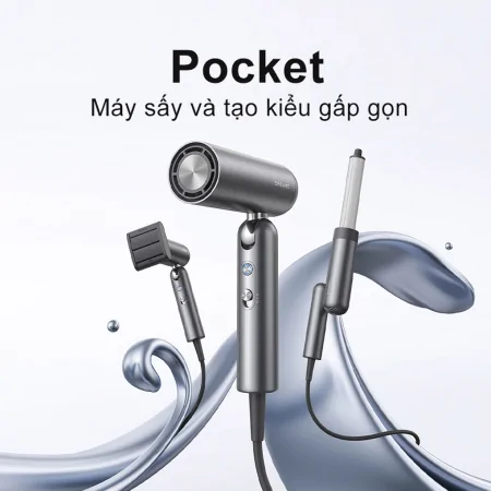 Máy Sấy Tóc Dreame AHD51 Hair Pocket Màu Xám 7