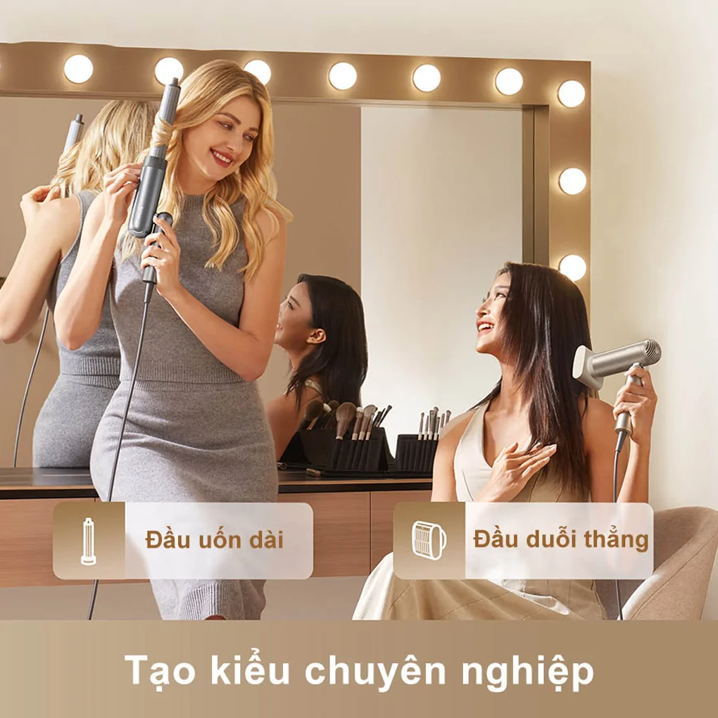 Máy Sấy Tóc Dreame AHD51 Hair Pocket Màu Xám 9