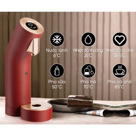 Máy Lọc Nước Nóng Lạnh Wells The One Red - Xuất Xứ Hàn Quốc 10