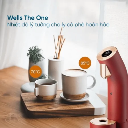 Máy Lọc Nước Nóng Lạnh Wells The One Red - Xuất Xứ Hàn Quốc 9