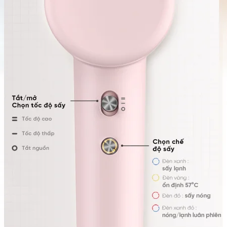 Máy Sấy Tóc Dreame AHD12A Hair Gleam 9